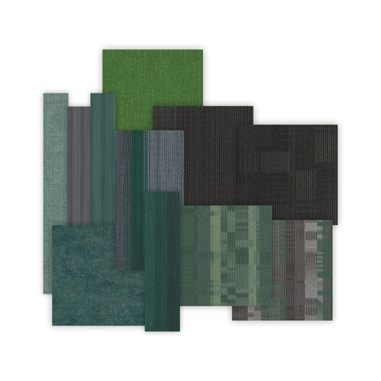 Board | Diffuse Color + Disperse Color Cool Green | ShawContract
